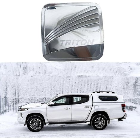 Gilt für den Mitsubishi Triton L200 (2020–2024): Modifizierter ABS-Tankdeckel, galvanisierte Oberfläche, äußere Zierteile, Öl (1/5)
