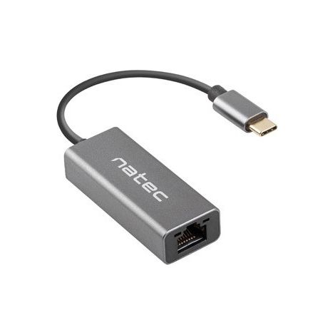 Scheda di rete Natec Cricket USB-C 3.1 - RJ-45 1Gb su cavo (1/5)