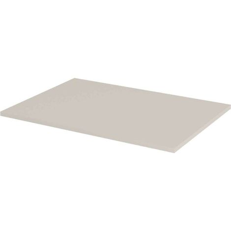 Costado visto para muebles bajos acabado blanco mate, 85 cm(alto)60 cm(ancho)1,9 cm(largo) (1/2)