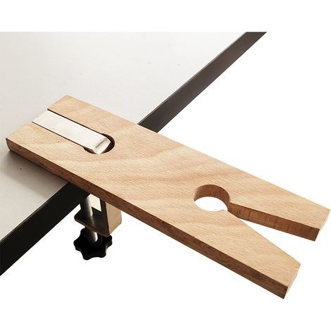 2 Stück aufsteckbare Holztischstopfen für Goldarbeiten, Handarbeitswerkbank, kein Bohren erforderlich, praktisch abnehmbarer Goldarbeitstisch, Holzformtisch (19 cm 8,5 cm) (1/5)