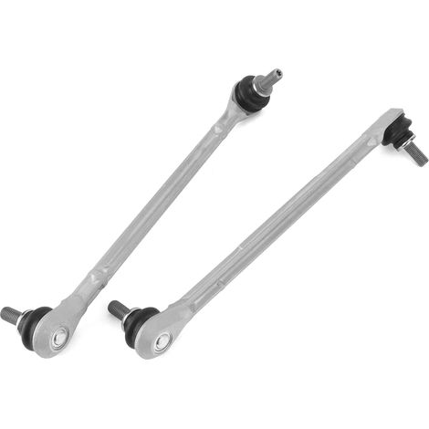 2 biellettes de barre stabilisatrice avant gauche et droite compatibles avec Mercedes-Benz CLS400, CLS63 et E550 (références 2123201189 et 2123201289). (1/5)