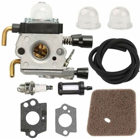 Carburateur de rechange pour débroussailleuse et taille-haie STIHL – compatible modèles HS75, HS80, HL75, HT70, KM85, SP85, FC85 (1/5)