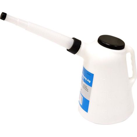Hilka 5L Graduated Pourer 5 Litre Oil Fuel Jerry Can Container Measuring Jug