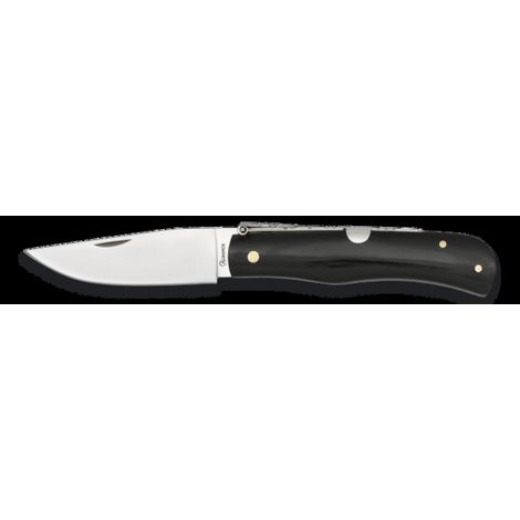 Couteau pliant Albainox manche mikarta lame acier carbone 8 cm