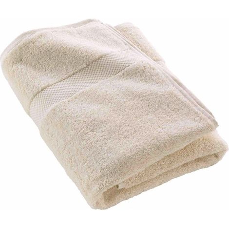 Drap de Douche "Elegance" 70x130cm Sable (1/5)