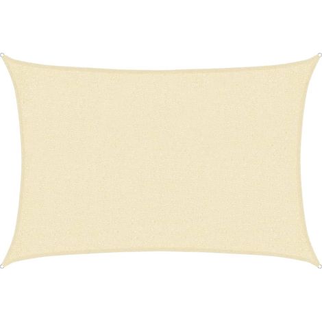 Maison Exclusive - Vela Parasole 160 g/m² Crema 2x2,5 m in HDPE (1/5)