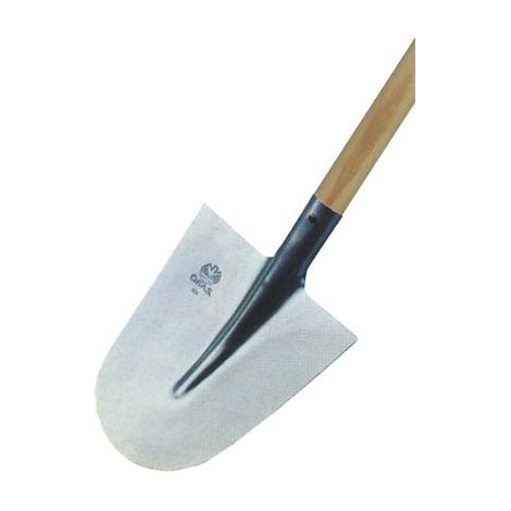 BADILE MUSO BUE + M.LEGNO 105/2 TLM OFAS  ACCIAIO AL BORO TEMPR CM 27X27,5 H.CM 165 GR 1300