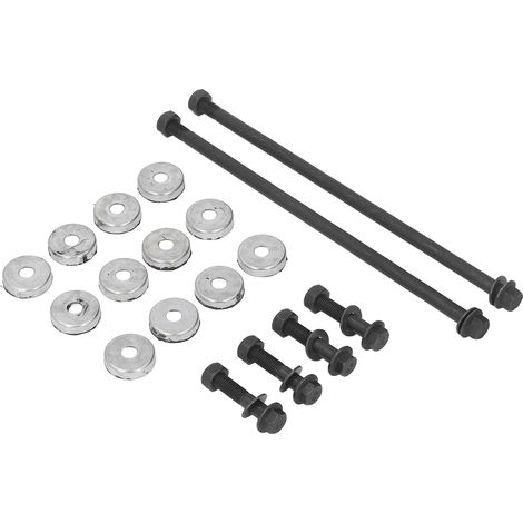 Kit de 30 boulons de bras de suspension supérieurs et inférieurs avec capuchons anti-poussière, en alliage métallique haute résistance, pour Banshee 350 et Raptor 700 (1/5)
