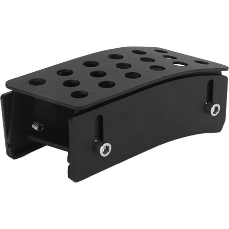 Lot pied accélérateur surélevé reposoir fer noir remplacement Jeep Wrangler JK 2007-2017 kit pédalier (1/5)