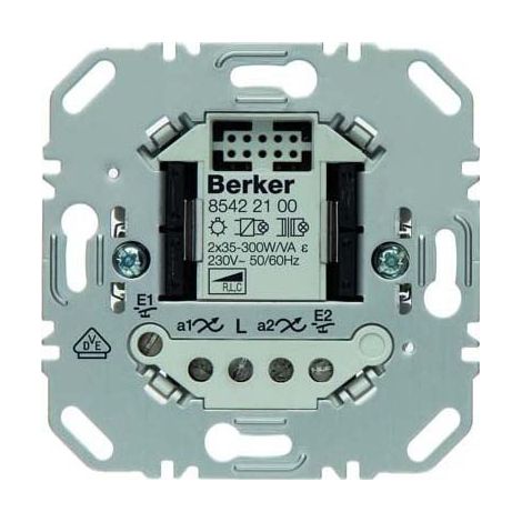 Dimmer universale Berker bianco per illuminazione interna