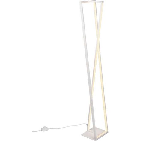 Lampada Piantana EDGE SMD LED 26W - 2950lm - 20x124x17cm Bianco Opaco