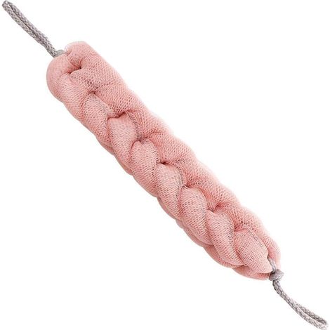 Loofah - Exfoliating Bath Sponge - Stretchable Braided Mesh - For Body Scrubbing And Skin Cleansing - 32 Cm Long - 6 Cm Diameter - 80 G - Pack Of 1 (1/5)