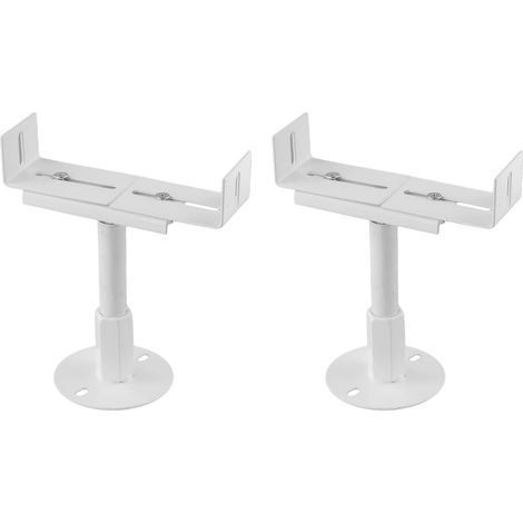 (réglable de 13 à 18 cm) Lot de 2 pieds de radiateur au sol réglables en hauteur, support pour système de chauffage central (1/5)
