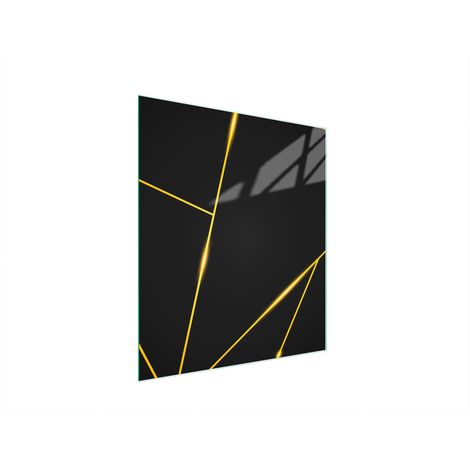 TAGLIERE IN VETRO 45x52 NERO (1/5)