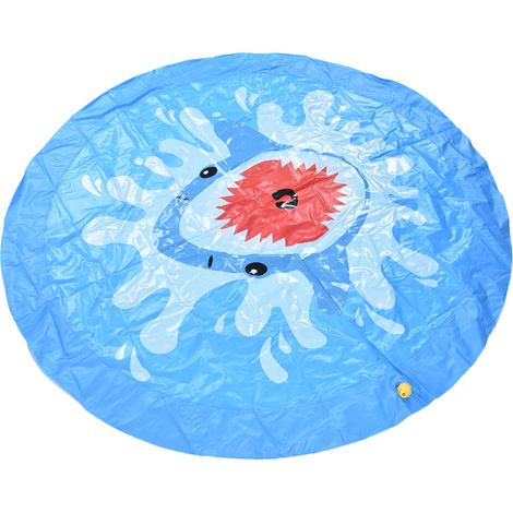 Tapis d'eau gonflable pour bébé, coussin d'eau gonflable en PVC, motif dessin animé, jouet gonflable amusant pour enfants en extérieur