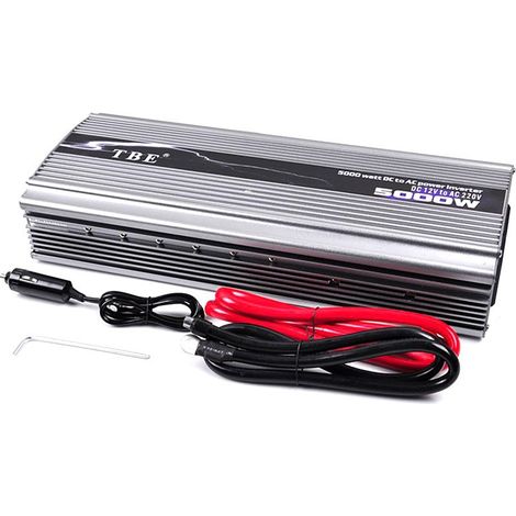 Inversor N-5000W multiusos para coches barcos 5000W de DC 12V a AC 220V