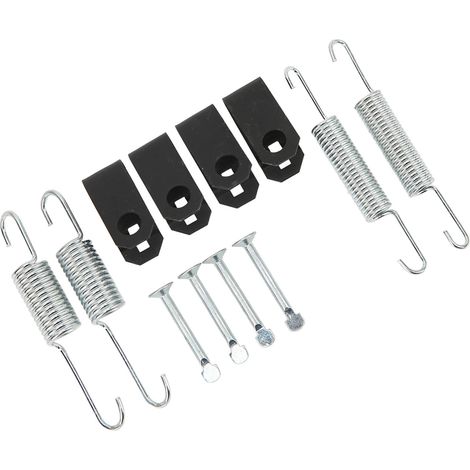 Kit de ressorts de mâchoires de frein côté passager/conducteur en 12 pièces pour voiturettes de golf Club Car DS Precedent fabriquées en 1980 et après (1018163 01) (1/5)