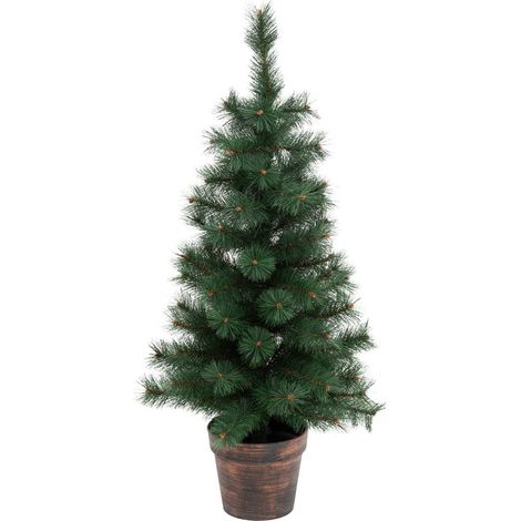 Abete artificiale windy peak h.100cm verde - Atmosphera créateur d'intérieur