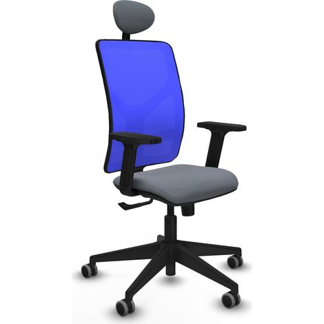 Chaise de bureau piqueras y crespo Motilla noir mousse haute densité (1/2)