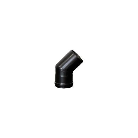 C CURVA A 45  P/STUFA A PELLET MAS/FEM D 10 CM