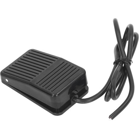 Fußschalter mit Kabel, normalerweise geschlossen, Silberkontakt, elektrischer Pedalschalter für Maschinen und Anlagen, 250 V, 1,5 A (1/5)