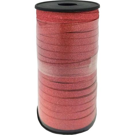 Rotes Glitzerband 92 m