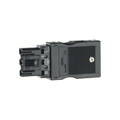 Canaleta para cables Hager g4703 termoplástico montaje superficie