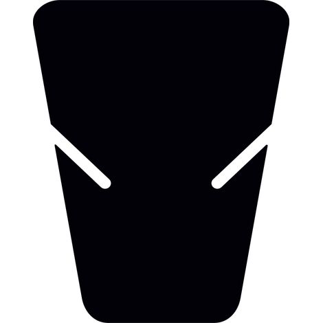 Kit Protezione Serbatoio Universale Moto, Nero