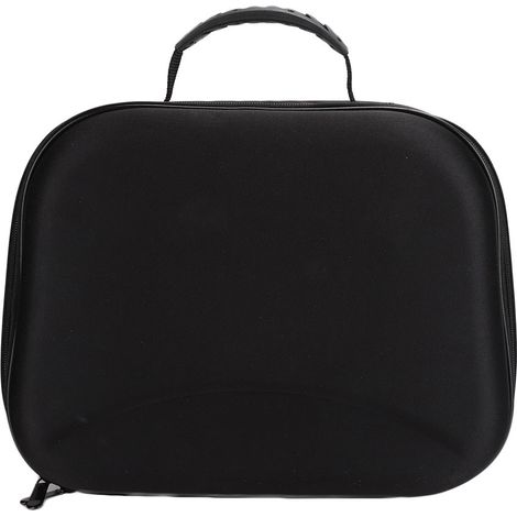 Sac de transport noir pour coiffure : ciseaux, peignes, tondeuse, pinces, sac de rangement professionnel (1/5)