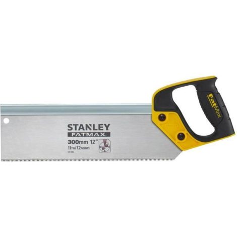 Scie a Dos - STANLEY FATMAX - 2-17-199 - 300 mm - 11 Dents/Pouce (1/2)
