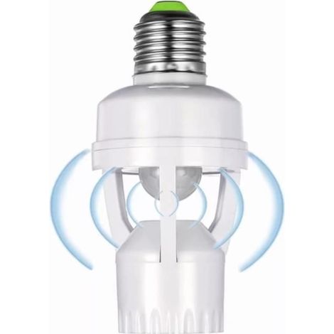 Interrupteur d'ampoule à capteur - - E27 - Détection de mouvement - Utilisation intérieure - 30000 heures (1/4)