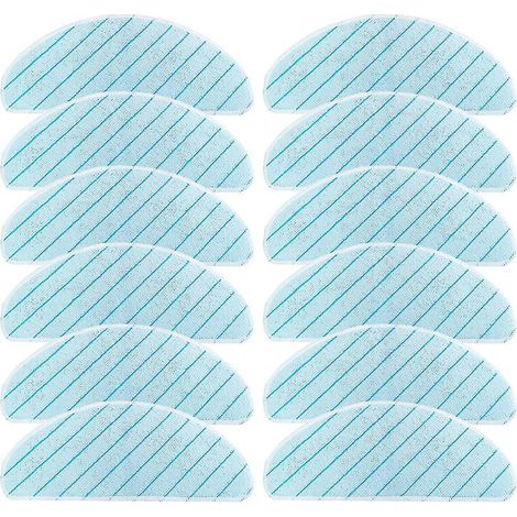 12-teiliges Wischmopp-Set für Ecovacst9 Serie T9aivi T9max Staubsauger (1/4)