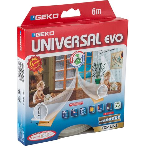 BURLETE ADHESIVO TERMOPLASTICO 6M (2X3M) TRANSPARENTE