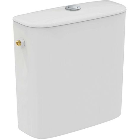 Ideal Standard Alpha - Cisterna de descarga, suministro lateral, blanco R027301 (1/2)