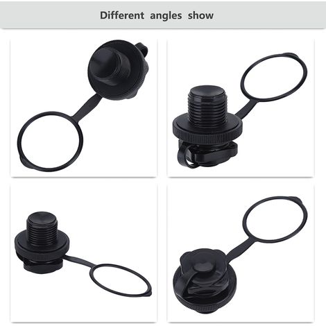 2 pièces Valve de Gonflage pour Bateau Pneumatique, Canot et Piscine (1/5)