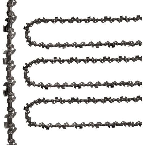 Chaînes de Tronçonneuse, 3PCS Chaîne Tronçonneuse 12", 45 Liens D'entraînement, Guide-Chaîne Huilepas de la Chaîne 3/8", Chaîne de Scie pour les Plaque Guides de Tronçonneuse 30 cm (1/5)