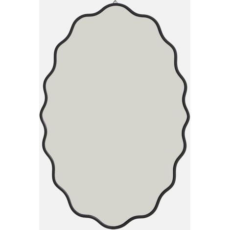 Specchio in legno dal design organico, 90 cm (1/5)
