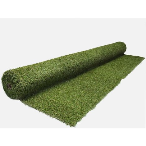 Werka Pro – Gazon synthétique 2cm – 1,8m de large x 3m de long (5,4m²) – 100% recyclable – Épaisseur 2cm – Traitement anti UV 8 ans