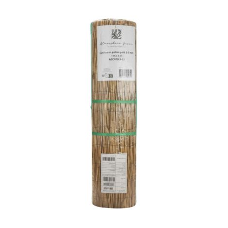 Canisse en paillon pelé 3-5 mm - 1 m x 5 m