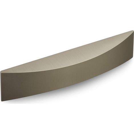 Muschelgriff SW28 BA 160 mm Edelstahloptik gebürstet (1/4)