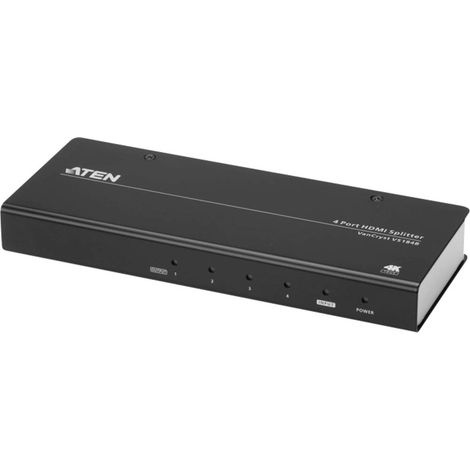 aten VS184B-AT-G distributore HDMI nero 4 uscite (1/5)