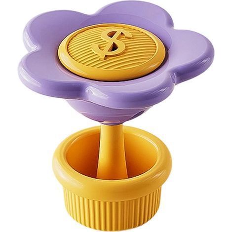 Outil universel pour bouton de chasse d'eau - Bouton de chasse d'eau ergonomique - Installation simple pour une rénovation rapide de votre salle de bain - Violet Violet (1/5)