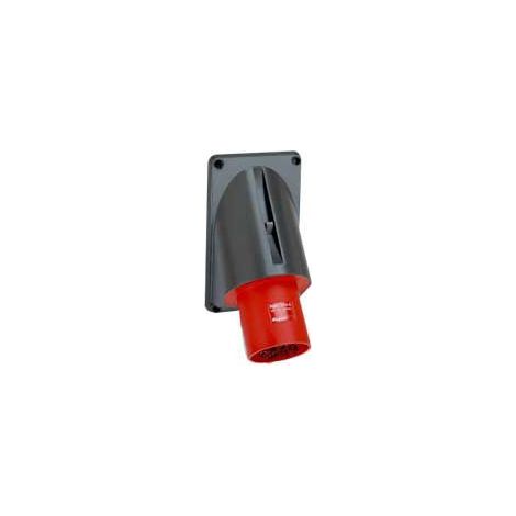 Fiche inclinée Hypra IP44 63A - 380V à 415V - 3P+N+T - plastique - LEGRAND