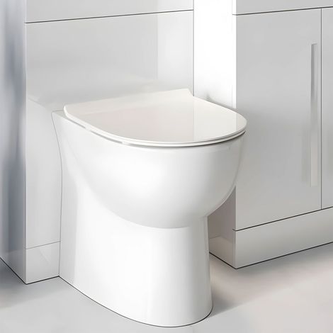 Orbit Riva Rimless Back to Wall Pan - Excluding Seat (1/5)