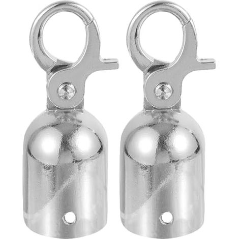 Embouts De Corde Avec Crochet Butée D'Extrémité Pour Rampe Escalier Et Terrasse Accessoires De Fixation En Acier Inoxydable (1/5)
