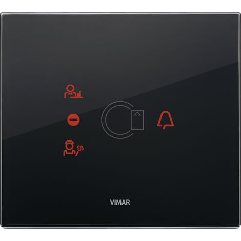VIMAR - 21666.76 Placca 3M transponder nero diamante