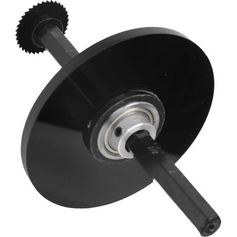 Coupe-tubes intérieurs pour tuyaux PVC, kit d'outils avec échelle graduée, jauge de profondeur réglable, 6 lames de scie et tige hexagonale noire de 10 cm. (1/5)