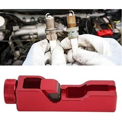 Outil d'écartement de Bougie d'allumage Moteur, Testeur 'allumage en Métal, Bonne compatibilité, 'écartement ' pour Filetage 10 Mm, 12 14, 16 - (1/5)