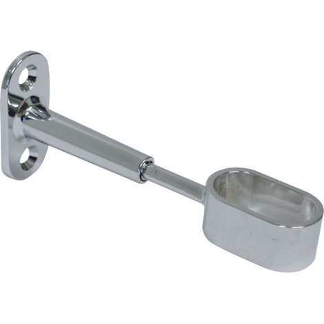 REGGITUBO PER ARMADI REGOLABILE OVALE Cromato mm. 15x30 24.00 pz