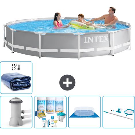 Prism Frame Pool Rund - 366x76 cm - 6-teilig S20571 (1/5)